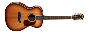 Cort Gold O8 LB Gold Series Light Burst Semi Acoustic Guitar with Case